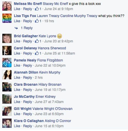 Abbey Travel Facebook Ad Comments