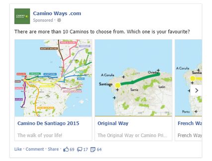 Camino Ways Mulit Product Ads