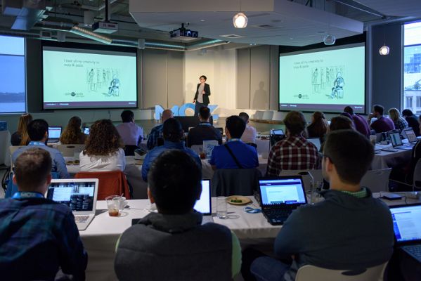 Justine Jordan at MozCon Local 2016