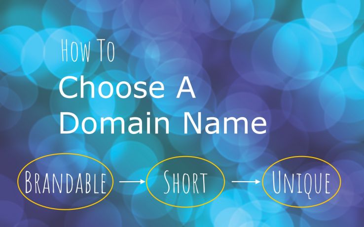 How to choose a domain name? Make it short, brandable, and unique